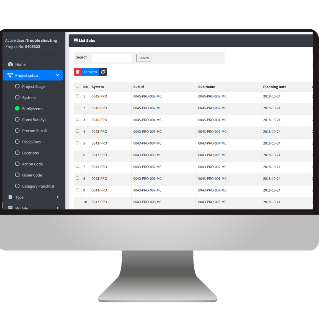 Alat Precommissioning